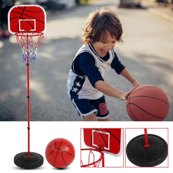 Innendørs Utendørs Mini Basketball System Bakplate Ballsett Leker for Barn