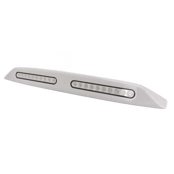 Bobillampe 20 LED Vanntett 12V Utvendig Brukslys for Yachter Bobiler Hvit