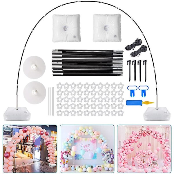 Fiber Rod Balloon Arch Set, Set med en