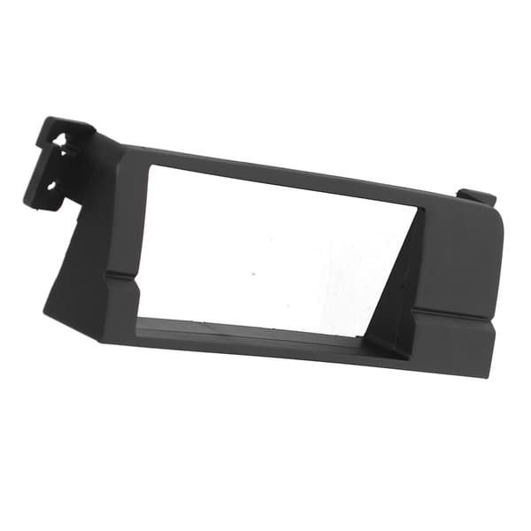 1‑DIN Center Control Radio DVD Panel Ram Black Passar för 3-serie E46 2003‑2005