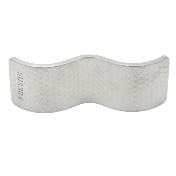 Rustfrit stål, dobbelt anvendelse, non-stick, elegant spisepindeholder til ske, gaffel, sølv
