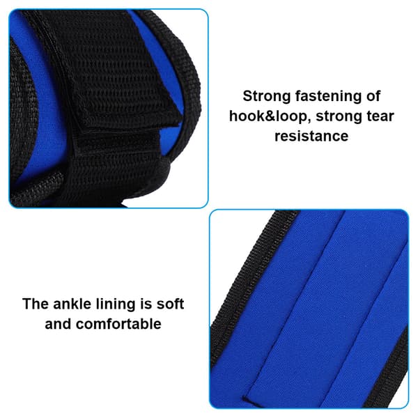 Ankelvægt Træning Power Strap Fitness Blå