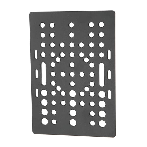Gantry Plade Aluminium Høj Styrke Portal Board Sort Anodiseret 3D Printer Lineær Universal Guide til Fræsemaskine Plade