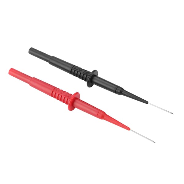 2 stk Sort Rød Bananstik Isoleret Multimeter Testsonder