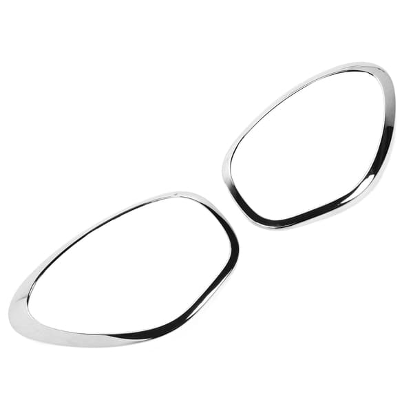 Strålkastarring Bezel ABS Krom Vänster Höger Ersättning för Cooper R60 Countryman