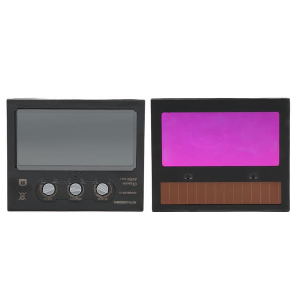 Solar Automatisk Mørklægning LCD Svejsehjelm Udskiftningslinse