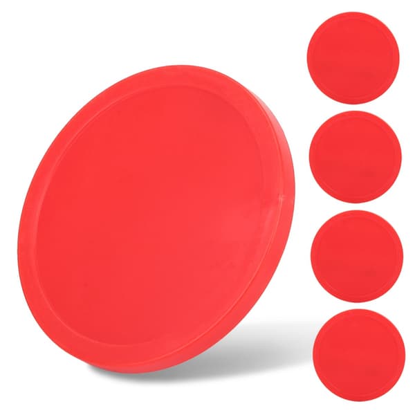 4 Luft Hockey Pucker i Plast - Utskiftbart Utstyr for Bordspill