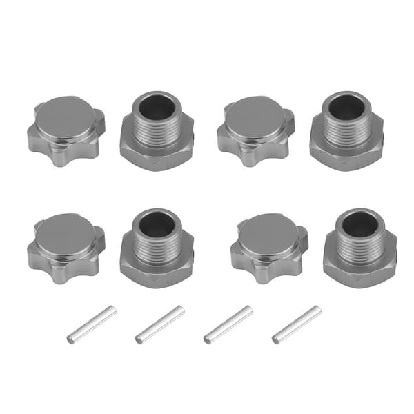 17 mm Hex Nut Adapter Anti Damper til HSP HOBAO TEAM C 1 8 RC Bil Titanium Farve