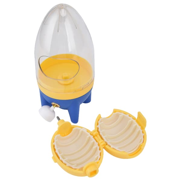 Golden Egg Maker Enkel Egg Scrambler Shaker Håndholdt Bærbar Manuell Eggmikser
