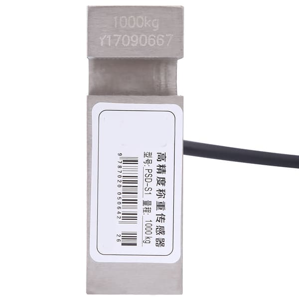 S Typ Högprecision Metall Lastcell Vågsensor 1000 kg 2204 lb