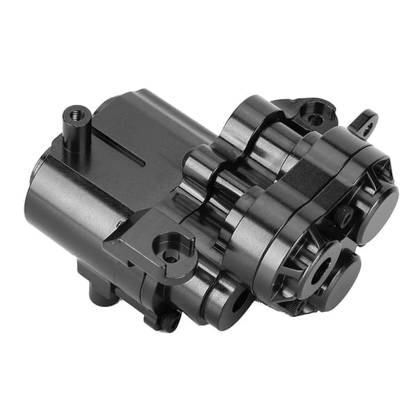 Central Gear Box Shell Tilbehør Passer til Traxxas TRX-4/6 1/10 RC Bilserie Sort