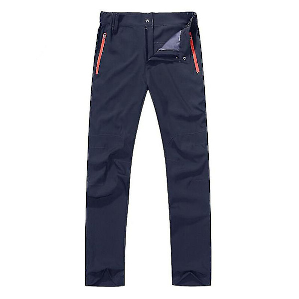 Miesten casual retkeilyhousut Navy Blue M