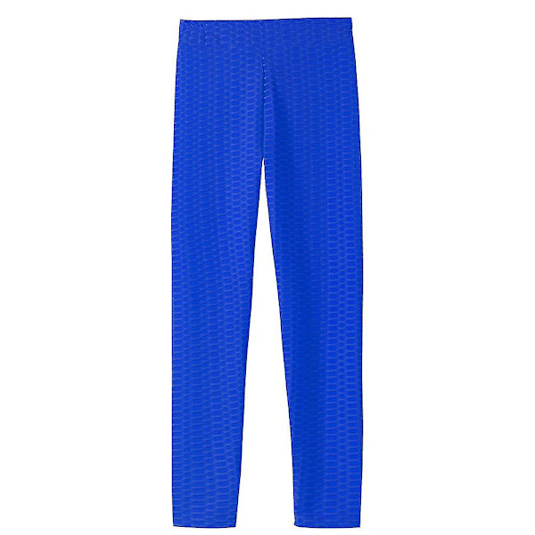 Naisten korkeavyötäröiset superjoustavat leggingsit Blue L