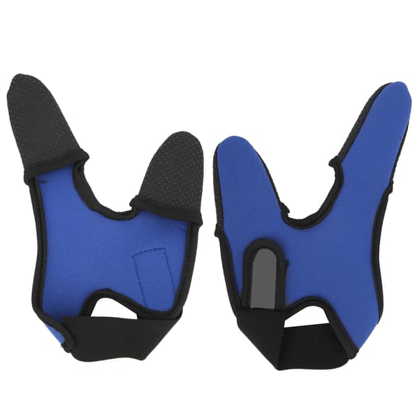 2 st Fiskhandskar 2 Finger Skydd Halkfri Andningsbar Utomhusfiskeutrustning