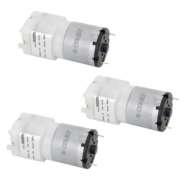 3st Micro Vattenpump Mini Dränkbar Motor Akvarium Lufttillbehör DC6V VN3202PM