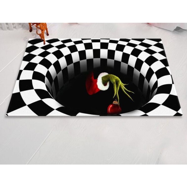 Clown Grimace 3D Visual lattiamatto (Magic Claw 50*80cm)