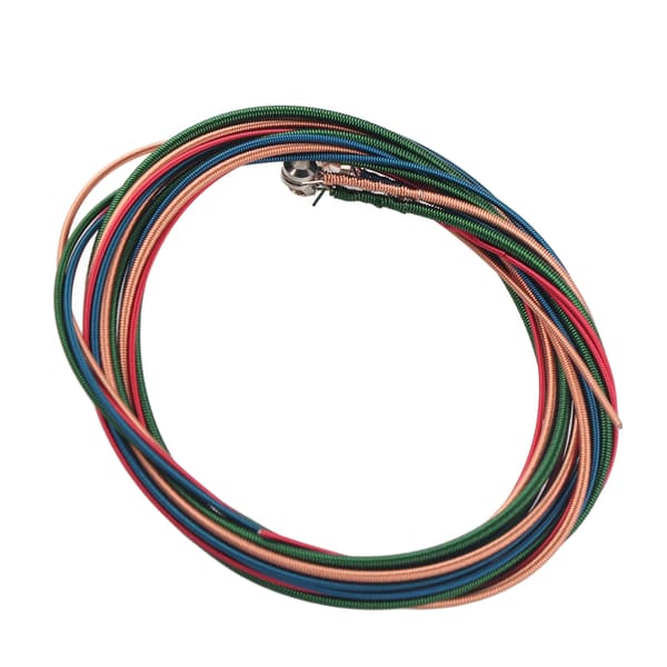 Färgglada 4-strängade elbassträngar 1,16 mm 1,44 mm 2,0 mm 2,54 mm