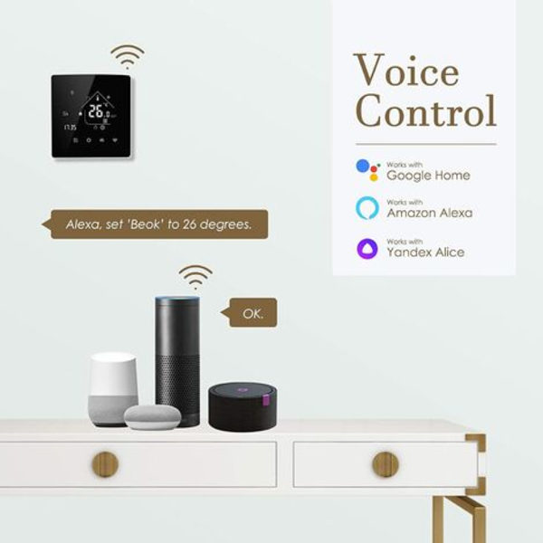 Tuya Smart Termostaatti Lämmitys Termostaatti Huonetermostaatti WiFi Termostaatti Termostaatti kaasu/vesi Kattilan lattialämmitys C