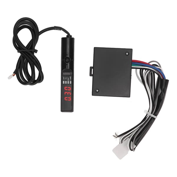 Auto Turbo Timer 12V Flameout Fördröjning Motorstart Timer LED Digital Display Rött Ljus Bil