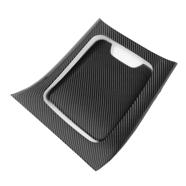Armleneboks Paneldeksel Karbonfiberstil Midtkonsoll Girskiftpanel Erstatning For Benz C-Klasse W206 S206