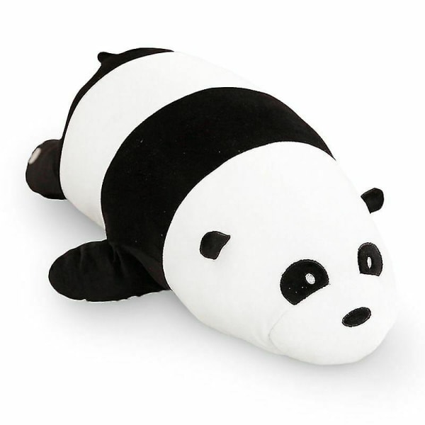 Bears Pillow Grizzly Panda Pehmeä Pehmo Lasten Paras Lelu-1 A Black white