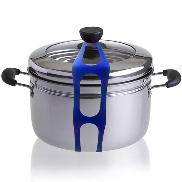 Crock Pot Lås Elastisk Silikonerem Universal Sikkerhedsrem til Gryder og Pander