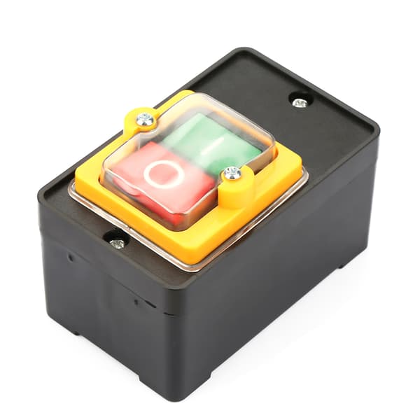 Vattentät tryckknappsbrytare AC220V 380V 10A
