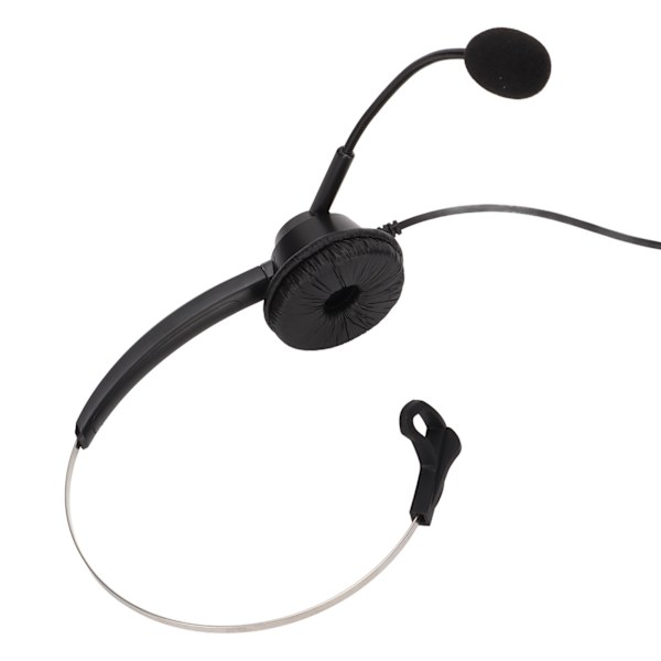 H360D USB Enkelt Øre Business Headset Sort Støjreduktion USB-interface