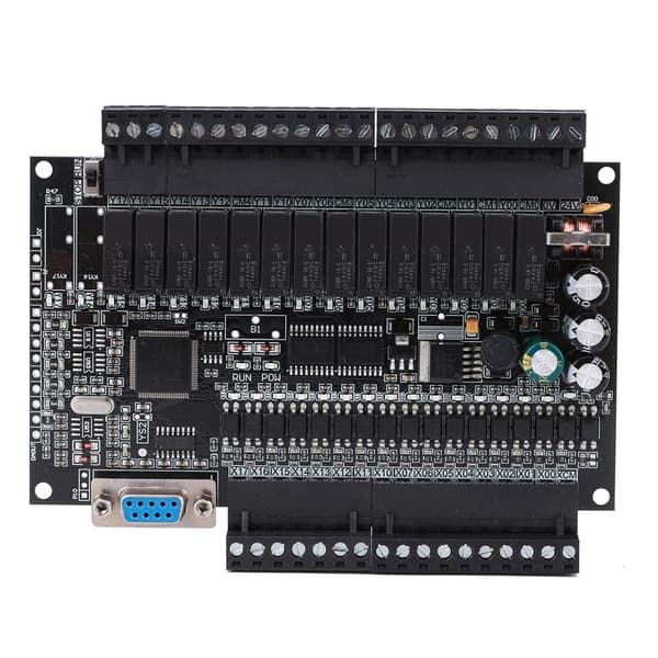 PLC Programmerbar Logikkontroller Industriell Styrkort 485 CAN Stöd 3U 30MR