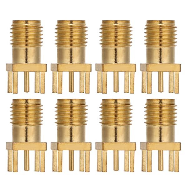 100 stk. RF koaksialkabeladapter PCB-modulmontering koaksialkontakt