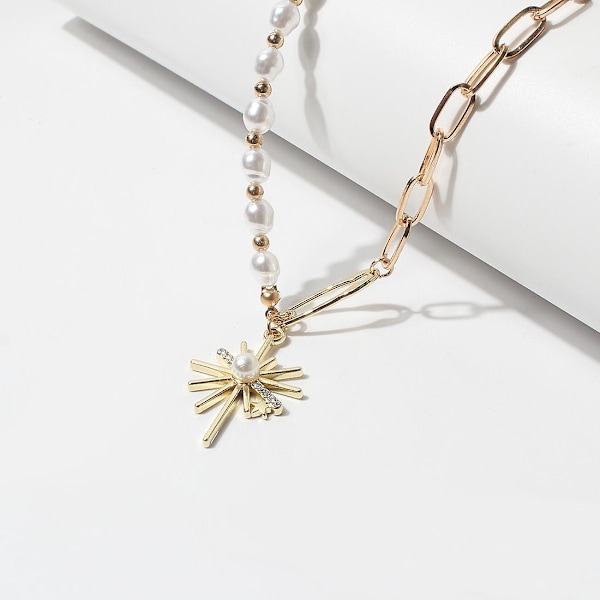 Halsband Blomma Modesmycken B1732