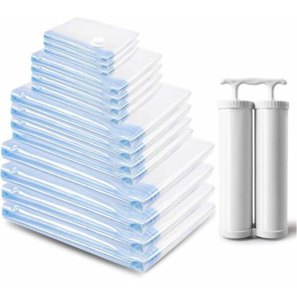 Vakuumpåse för madrass/täckeförvaringsväska - platsbesparande vakuumförvaringspåsar för extra stor tung latex/svampmadrass