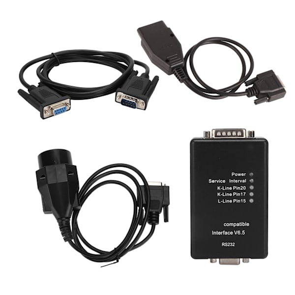 Carsoft 6.5 OBD2 -skannerin diagnostiikkatyökalu vikakoodinlukija, yhteensopiva E30 E31 E32 E34 E36 E38 E39 E46 E52 E53 -mallien kanssa