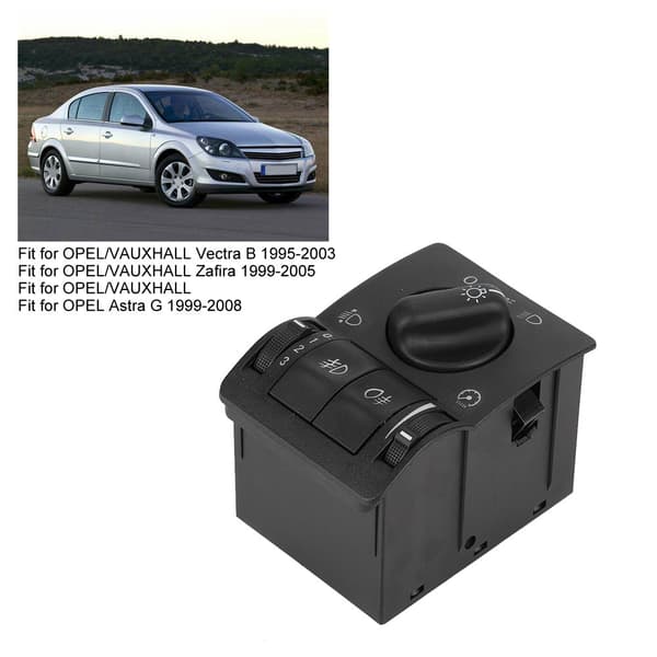 Opel Astra G 99 08 Bryter for frontlyskontroll 6240097