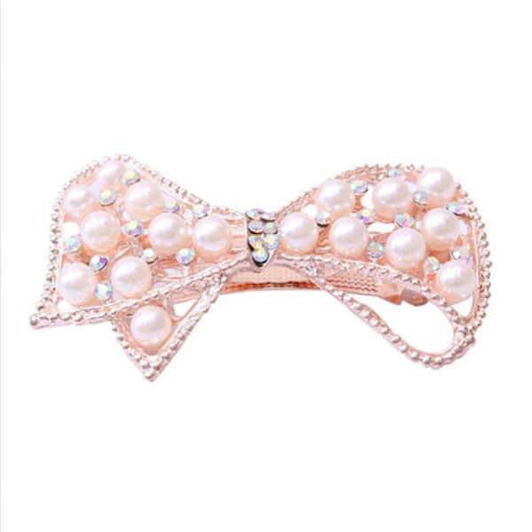 Bow rhinestone hestehale klip (afsnit 7)