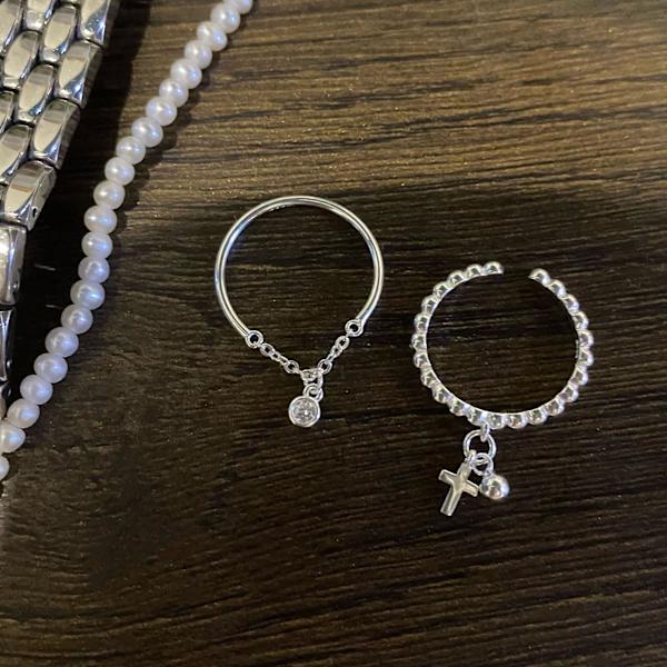Ring Cross S925 Silver Modesmycken Ac5181 2