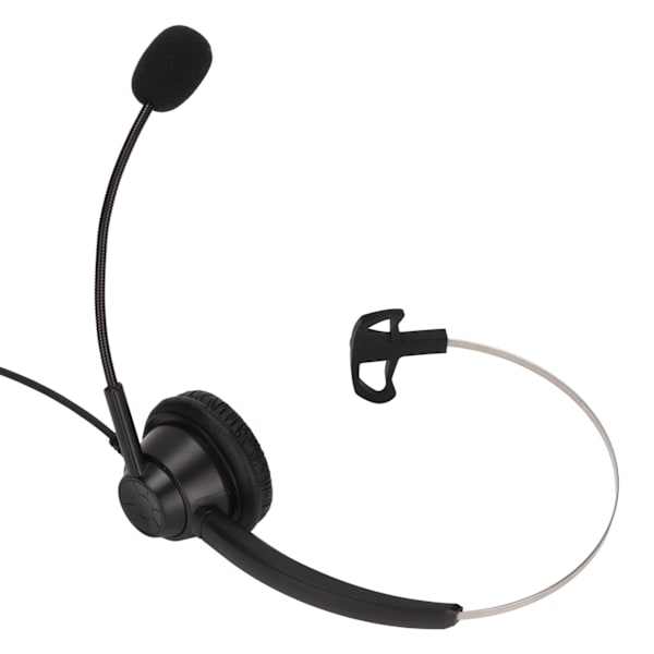 H360D USB Enkelt Øre Business Headset Sort Støjreduktion USB-interface
