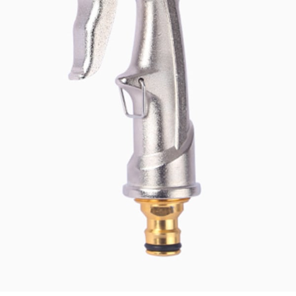 Højtryks bilrensningsvandpistol kobberpistolhoved tyk stang multifunktionelt havevandingsværktøj sprøjtepistol