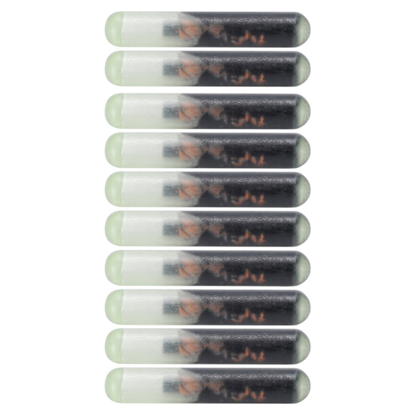 10 Standard 2.12mm Glas Pet Microchip Set för Identifiering