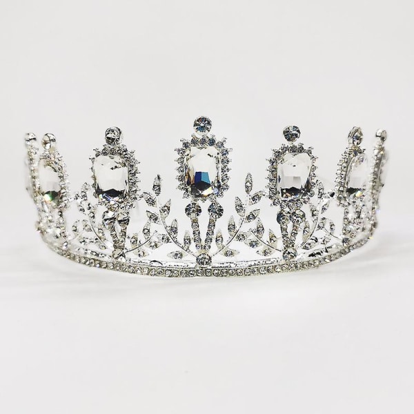 Jeweled Crowns Vackra Headpiece Bröllop Crown Bröllop Tiaras Håraccessoarer för bal födelsedag