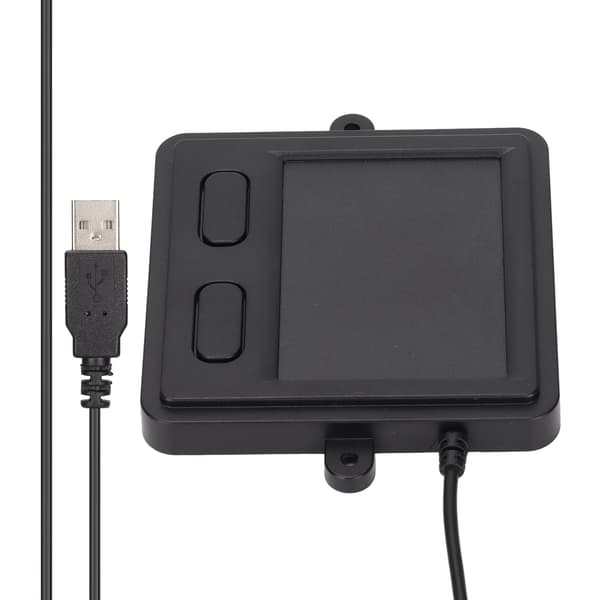 USB Kablet Kompakt Touchpad 2 Knapper Bærbar Praktisk for Laptop Stasjonær