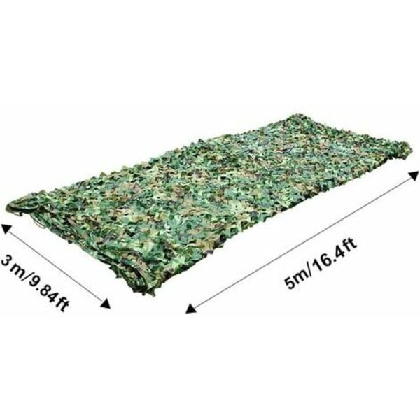 Camouflage Net, Militær Camouflage Net til Jagt Anti UV Udendørs Fritid Camping Deco Barer Bil, Multi-Size Camouflage