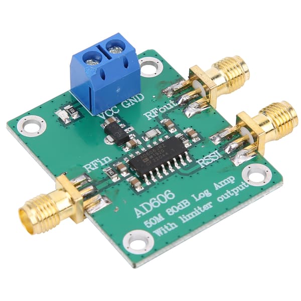 AD606 Logaritmisk Detektor 80dB Demodulasjon Logaritmisk Forsteker Kort Modul