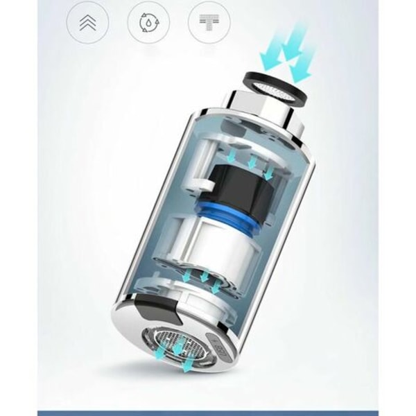 Induktionsvattenbesparande skatt Automatisk varm- och kallinduktionskran Intelligent infraröd sensor