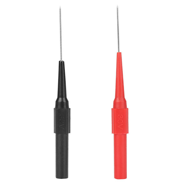 Isolasjon Piercing Nål Multimeter Testprobe (2stk)