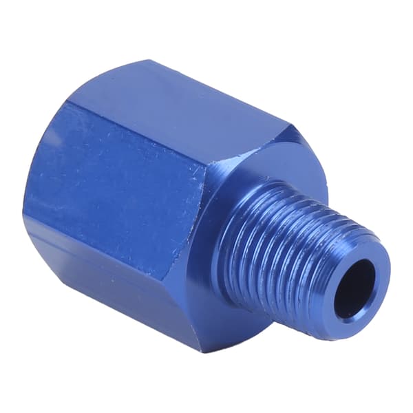 M12 til 1/8 NPT hannadapter slange for oljetrykksensorportkonvertering