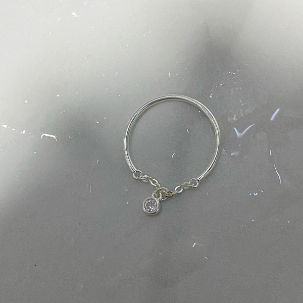 Ring Cross S925 Silver Modesmycken Ac5181 1