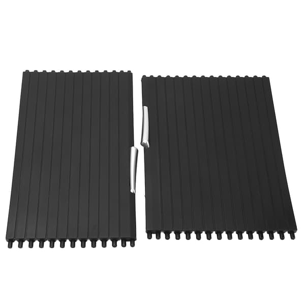 2 stk Senterkonsoll Rullgardin Deksel 51166954943 Gummiutskifting for E70 X5 SAV 2007‑2013