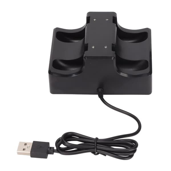 Switch Joycon Opladningsstation 4 i 1 Base med LED-indikator