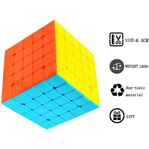 Rubik&#39;s Cube Stickerless 5x5, Cube 5x5 Puzzle Cube Toy